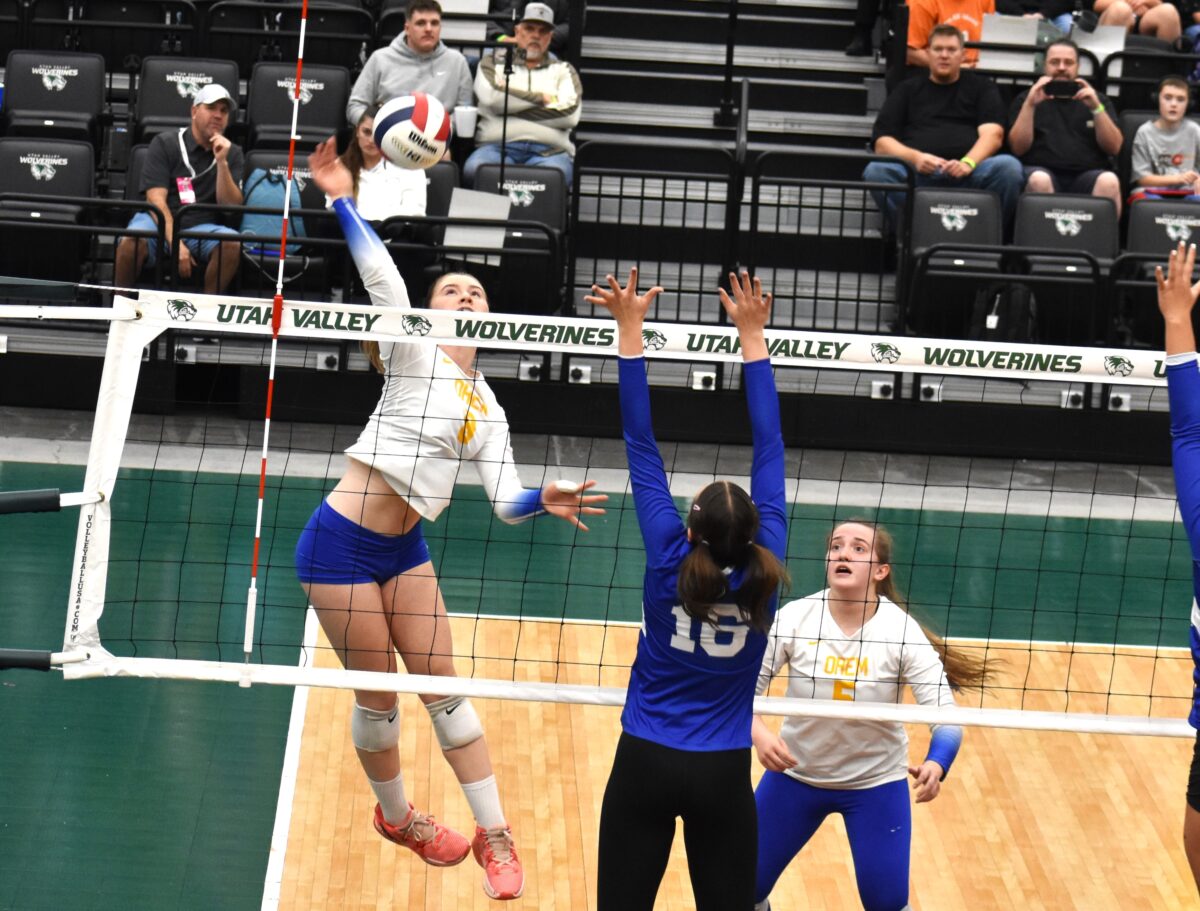 4A Volleyball Topseed Orem advances to semifinals with fiveset win